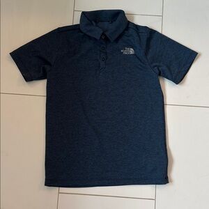 The North Face Navy Polo Shirt 7/8